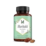 H&C Haritaki Kapseln/Tabletten (Terminalia Chebula) – 750 mg, 150 Stück | Entgiftung & Verjüngung für Vata