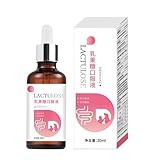 Lactulose-Lösung Für Haustiere, Katzenverdauungstropfen, Pet Wellness-Tropfen, Sanfte Verdauungsunterstützung, Sichere, Nicht Reizende Formel, 30 Ml Für Kätzchen Und Welpen, Reduzierung Von Blähungen