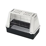 Ferplast Trasportino per Cani da Auto ATLAS CAR MINI con Griglie per l'aerazione, Tappeto Drenante incluso