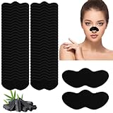 ACWOO Nosestripes Mitesser, 60 Stück Nosestripes Blackheads, Blackhead Clear Up Strips, Anti Nosestripes Mitesser, Nasenstrips für Männer Frauen, Mitesser-Streifen, Pore Strips for Blackheads