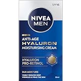 NIVEA MEN Hyaluron Anti-Age Anti-Faltencreme mit Hyaluronsäure für Männer 50ml