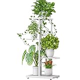 Pflanzenständer für den Innenbereich, 4 Ebenen, Eisen-Blumenständer, Tablett, Pflanzenregale, Pflanzgefäß-Ausstellungsregal, Aufbewahrungshalter, Regal, Zuhause, Balkon, Garten, Dekoration,