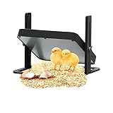 Wärmeplatte Küken, 25x25cm Wärmeplatte Chick Brooder Kit Inkubator für Küken Brooder Heizplatte mit Temperatureinstellung Wärmelampe Hühner Brut Heizplatte für Küken und Enten Wärmt bis zu 15 Küken