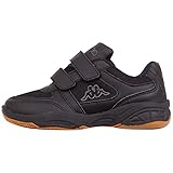 Kappa Unisex-Kinder DACER KIDS Sneaker 1116 Black Grey size 35 EU