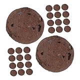 Luxshiny Atmungsaktive Tongranulat Erde für Pflanzen Braune Blähton Körnung für Sukkulenten und Bonsai Sorgt für Wachstumsbedingungen und Drainage