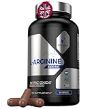 Ultra Premium L-Arginin + L-Citrullin, Nitric Oxide Supplement (4X Formel) mit Rote Beete + AAKG, Großbritanniens Nr.1 L-Arginin Kapseln für Workout, Ausdauer & Leistung – 90 vegane Kapseln