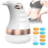 MWSHIYUQING Vibro Sculpt Body Machine, Kommt Mit 10 Hautfreundlichen Pads Body Massager, Vibration, Geschwindigkeit Einstellbar Masaje GeräT, Geschenke FüR Ihre Lieben