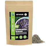 Lavendel getrocknet BIO 100g von Alpi Nature, bio Lavendelblüten für Tee, Lavendelblüten getrocknet, Lavendeltee