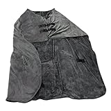 Winterdecke für Pferde 180 x 180 cm strapazierfähige Flanelldecke für kaltes Wetter verstellbare warme Pferdedecken f