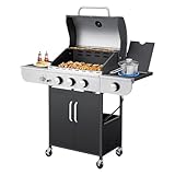 COZERI tragbarer Grill, Outdoor-Grill Grill Brenner Grill Grillöfen und Beistelltische Outdoor-Grills