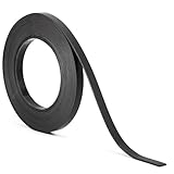 Magstick I 1x Magnet-Streifen schwarz I ca. 1 cm x 5 m Magnetband zum markieren einteilen auf Whiteboard Kalender I Magnet Linien nicht selbstklebend I mag280