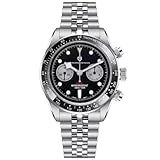 Pagani Design Herren-Armbanduhr Saphir Sport Quarzuhr Edelstahl Herren Wasserdicht Armbanduhr VK63 Uhrwerk Mode Chronograph