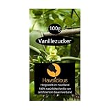 Havelicious Bourbon Vanillezucker 100gr, ohne Zusatzstoffe, sozial, hergestellt im Havelland, Bourbon Vanille aus Madagaskar