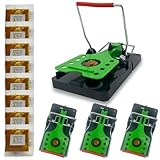 Rat Reaper XL Rattenfallen, 4er-Pack – mit Köder Versehen, hochwirksam, sofortige Tötung – gebrauchsfertig und wiederverwendbar