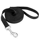 Partideal Schleppleine für Hunde, 5m Trainingsleine mit Handschlaufe und D-Karabiner, wasserdichte Ausbildungsleine für Mittlere und Kleine