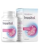 effective nature Inositol Kapseln 120 Stück - Myo & D-Chiro im Optimalen Verhältnis - Mit 400 µg Folsäure & 1,4 mg Vitamin B6 pro Tagesdosis - Vegan