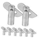 DIYEAH 8Stücke Gerüst Sicherungsstift Verzinkt Kompakt Langlebig für Täglichen Gebrauch Zuverlässige Feststift Lösung für Gerüstzubehör Einfache Installation und Hohe