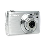 AgfaPhoto Realishot DC8200 - Kompaktkamera, 18MP, Full HD Video, 2,7'' LCD-Bildschirm, 8-facher optischer Zoom, Lithium-Batterie und 16GB SD-Karte - Silber