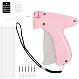 Freyeeti Etikettierpistol, Stitchy Quick Clothing Fixer Etiketten Pistole für Kleidung Etiketten Pistole Heftpistole Etikettiermaschine mit 5 Ersatzstiften, 1000 Heftfäden, 200 Blatt Etiketten