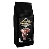 Jumbo Kaffee | Elefantenkaffee Maragogype (1000 g, Ganze Bohnen) - Die größten Bohnen der Welt, ohne Säure, extra mild