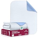 Pataya Inkontinenzunterlage waschbar 90x160 - wasserdichte Matratzenschutz Matratzenauflage nässeschutz Bett Inkontinenzauflage Bettunterlage (90x160 cm)