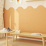 Gepolsterte Filz-Wandpaneele, zuschneidbare Filzplatte, Fliesen für Schlafzimmer und Wohnzimmer, Anti-Kollisionskissen, Pinnwand für Fotos und Dekoration, stilvolle Wandkunst-Lösung