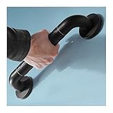 LIKUHLI Haltegriffe fürs Badezimmer Haltegriffe Badewannenstangen Sicherheitshandläufe fürs Badezimmer aus Edelstahl mit leuchtenden runden Toilettenhalterungen Balance für ältere Menschen