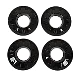 Hochglänzende Schwarze 155 -mm -Rad -Hub -Mitte -Abdeckung, 4 Stcs Stilvolle Ersatzkappen für 2021 Bis 2023, Dekorative Achsenmitte -Hub -Hubkappen für das Erscheinungsbild des
