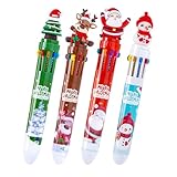 Gelschreiber für Studenten, niedliches Schreibwaren, 10 Farben, einziehbare Weihnachtsstifte, für, Mädchen, Studenten, Kinder, Kinder, Tagebuch, Notizen, Scrapbooking