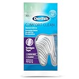 1 x 30 Stk. Dentek Comfort Clean Zahnseide Sticks, speziell für Backenzähne - Zahnreinigung der hinteren Zahnzwischenräume - Minzgeschmack - Fluorid - Zahnstocher , 30 Stück (1er Pack)