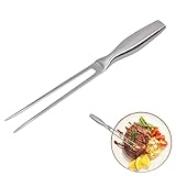 Xiciki Fleischgabel für Fleisch, Fleischbroschen aus Edelstahl mit ergonomischem Griff, langlebig und spülmaschinenfest, Fleischschnitzgabel zum Braten, Grillen, Truthahn und Schneiden von Fleisch,