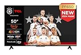 TCL 50PF650 50-Zoll 4K Ultra HD, HDR TV, Smart LED Fire TV (Dolby Vision, Dolby Atmos, DTS, HDR 10, Alexa integriert, Airplay2, Miracast)