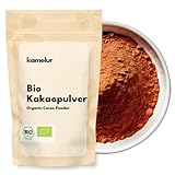 Kamelur 1kg BIO Kakao Pulver aus besten Kakaobohnen - Rohkost - 100% reiner Kakao, BIO Kakaopulver stark entölt