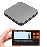 Uadme Kabellose Küchenwaage mit Fernanzeige LCD, 15kg/1g Digitale Küchenwaage, Briefwaage mit Großer Edelstahl Wiegefläche, lb:oz, g, kg, ml, Milch ml, fl.oz, tl
