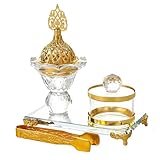 Räucherstövchen | Vintage des Mittleren Meditations-Räuchergefäß mit Zange | Tischdekoration Duftlampe Zierkerzenhalter Für Meditation Yoga Wohnzimmer Schlafzimmer Wohnraum