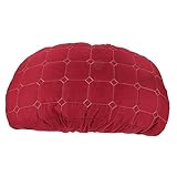 WRITWAA Kissenbezug Aus Baumwolle Für Massagebetten Spa Kissenhülle Weinrot Für Salon Hotel Und Reisen Weich Und Pflegeleicht Schützt Ihr Kissen