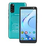 Luqeeg Entsperrtes Vollbild-Handy, Ultradünnes Smartphone mit 5,45-Zoll-HD-Display, 128 GB Erweiterbarer Speicherplatz, Dual-SIM, RAM 2 GB ROM 32 GB, Quad-Core-CPU-Prozessor, Gesichtserkennung(Grün)