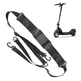 Schultergurt für Scooter, robustes Nylon, verstellbar, 150 g, Universal-Transportzubehör, Handgurt für Elektro-Scooter, ergonomischer Träger | Faltrad