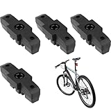 4 Stück Bremsbeläge Fahrrad,Ebike Felgenbremse Bremsschuhe,Fahrräder Schwarz Geräuscharme Bremsklötze,Bike Brake Pads,Bremsbacken Fahrrad,für Magura HS11/HS22/HS24/HS33/HS66 Bremsen Ersatzteile