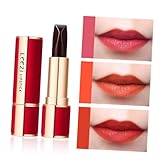 BELLIFFY 1stk Dreifarbiger Lippenstift Glänzender Lippenstift Glitzer-lipgloss Lippenstift Für Frauen Feuchtigkeitsspendender Lippenstift Wasserfester Lippenstift Make-up-lippenstift