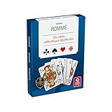 ASS Altenburger 22570073 22570073-Romme mit Leinenprägung, Kartenspiel, ab 10 Jahren, 85x55