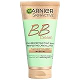 Garnier SkinActive BB Cream – All-in-1 Tagespflege mit Hyaluronsäure und Aloe Vera, kaschiert Hautunregelmäßigkeiten, LSF 15, Klassik, Mittel, 50 ml