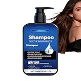 Shampoo für die Kopfhautpflege für Männer und Frauen, Tiefenreinigendes Shampoo für schuppige und juckende Kopfhaut, Sanftes Feuchtigkeitsshampoo für trockene Haarwurzeln und gegen (1pcs)