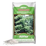 Allflor Bittersalz mit 16% Magnesium I 1 x 10 Kg I Bittersalz gegen Braunfärbung an Nadelbäumen und Hecken I Salzdünger für Blattgrünbildung I Zur Blatt- und Bodendüngung