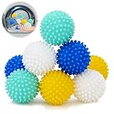 SWTYExt Waschbälle 8 Stück Trocknerbälle Wiederverwendbare Wäscheball Igelball Trockner Ball 65mm Dryer Balls Flauschigere 4 Farben Trocknerkugeln für Wäschetrockner Trockner