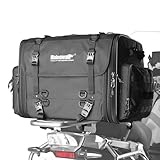 Rhinowalk Motorrad Sitztaschen 60-80L Wasserdicht Motor Rücksitztasche Gepäcktasche Hecktasche Erweiterbar Satteltasche Reisetasche