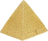 TUESMEILL Mini ägyptische Pyramide Statue, Harz Pyramide Modell Ägypten Souvenirs Figur Skulptur für Aquarium Terrarium Zen Sand Tischdekoration