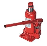 Brüder Mannesmann Hydraulischer Wagenheber, 5 Tonnen, TÜV/GS | M 007-T-GS5, Rot