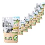 Tranquille Pflanzliche Katzentoilette Vegecompost für klumpende Katzen, 4 l, 8 Stück
