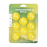 Geruchsentferner Bälle,8-Teiliger Haftender Natur Frischemacher | Fruchtduft Geruchsentferner Bälle für Hunde - für bett Matte Käfig Katzentoilette Schuhe Kleiderschrank Teppich